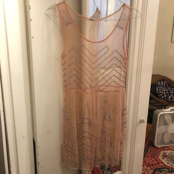 Free People mesh embellished dress - Picture 3 of 3